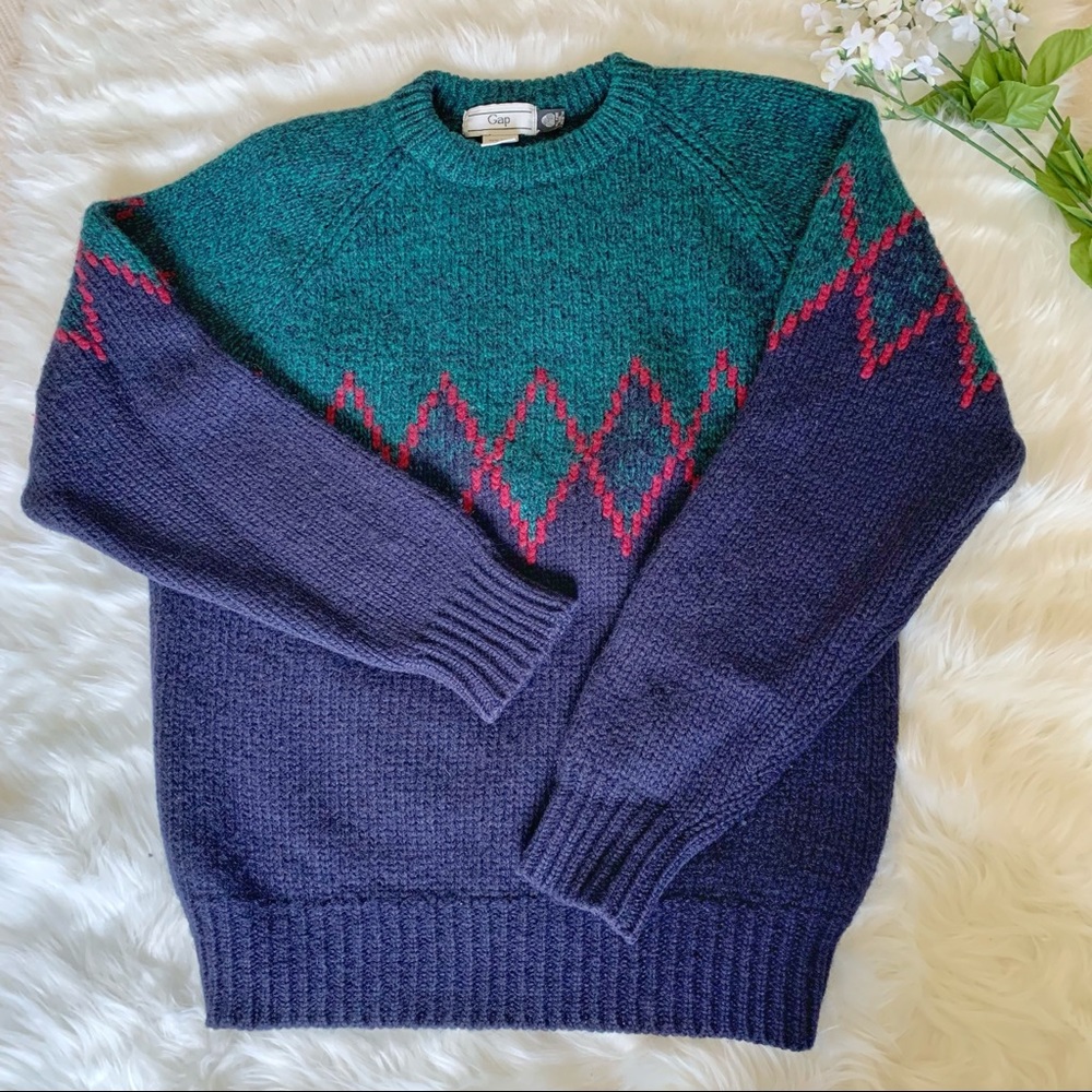 Gap Vintage Wool Sweater Size S